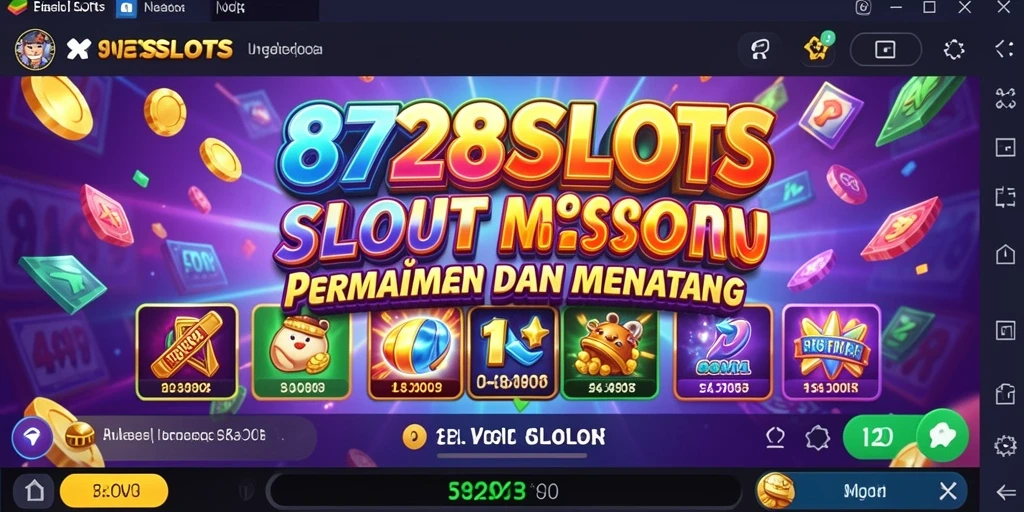 Tampilan gameplay menarik dari 8728SLOTS yang menantang.