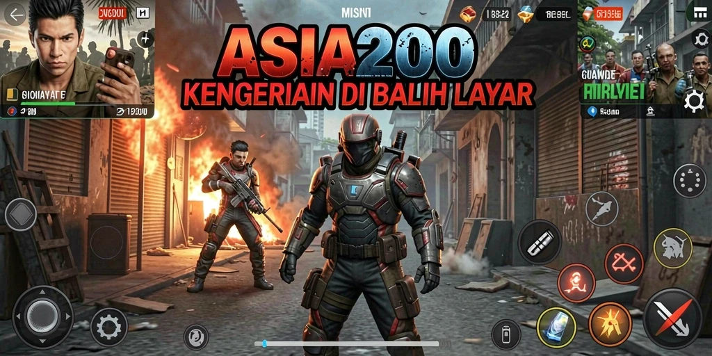 Gameplay seru dan menegangkan di dunia horror ASIA200.