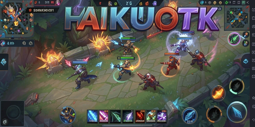 Tampilan gameplay HAIKUOTK yang menarik dan penuh aksi.