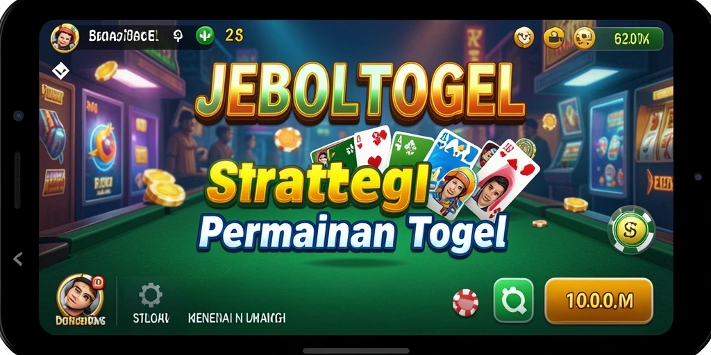 Tampilan gameplay strategis aplikasi JEBOLTOGEL.