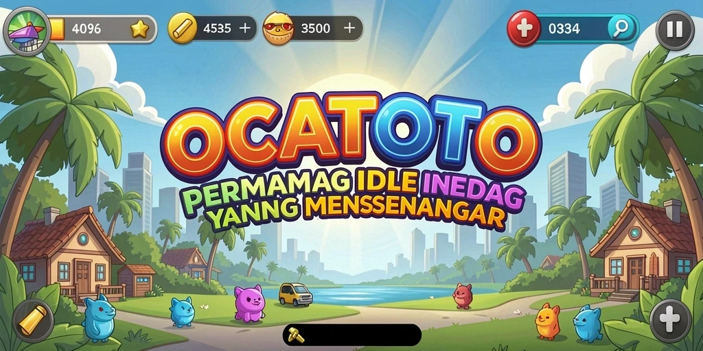 Screenshot gameplay OCATOTO menampilkan aksi karakter yang seru dan menarik.