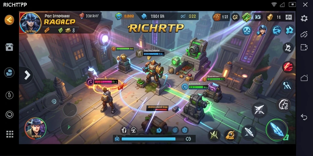 Tampilan gameplay RICHRTP yang mendebarkan dan strategis.