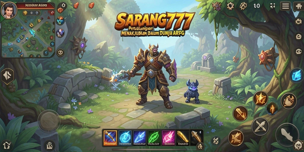 Tampilan gameplay ARPG yang menakjubkan dan penuh aksi.